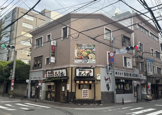 赤坂駅徒歩３分　大名エリアの2階の焼鳥屋の居抜き物件！